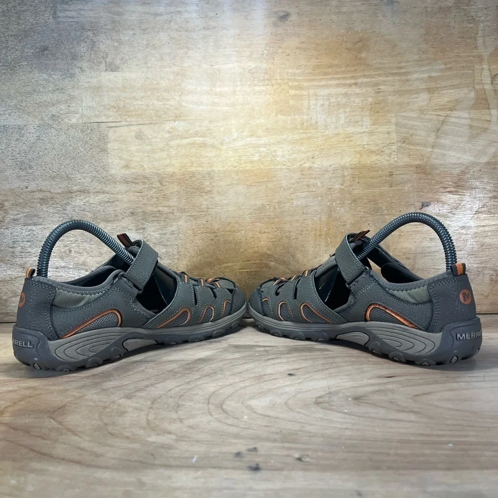 Merrell Hydro H20 Hiker Womens Size 7 (M) Outdoor Closed Toe Sandals Shoes Brown